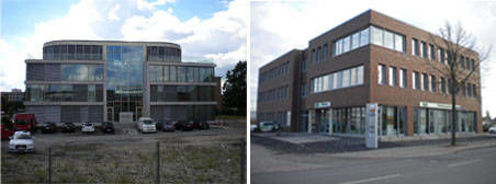 {if0:m_addinfo!=){if1:m_addinfo=)Foto links: Franz-Tacke-Haus im Innovationsquartier; Foto rechts: Bauabschnitt I von III des Einsteinhauses